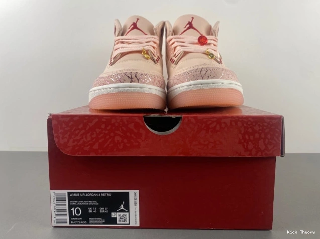 Kick Theory Valentines Day 3 Air HJ0178-600 Jordan (W) 0813